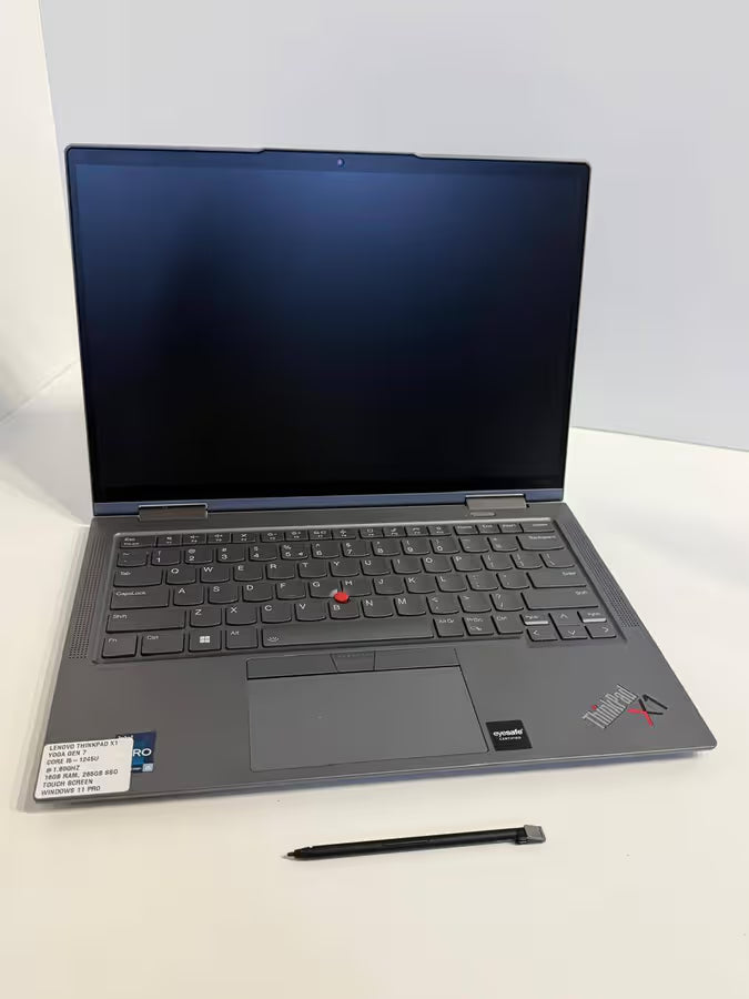 Lenovo ThinkPad X1 Yoga Gen 7 12th Gen Intel Core i7-1265U, 32GB ONBOARD RAM, 512GB NVMe SSD, Touch Screen Win 11 Pro, Microsoft Office & Teams, Refurbished