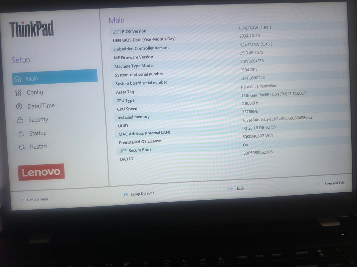 Lenovo Thinkpad P15s Mobile Workstation Gen 2i Intel Core i7-1165G7 @ 1.80GHz | 32GB DDR4 RAM | 256GB SSD | Nvidia Quadro T500 4GB GDDR6 Windows 11 Pro | Microsoft Office 2024 & Teams