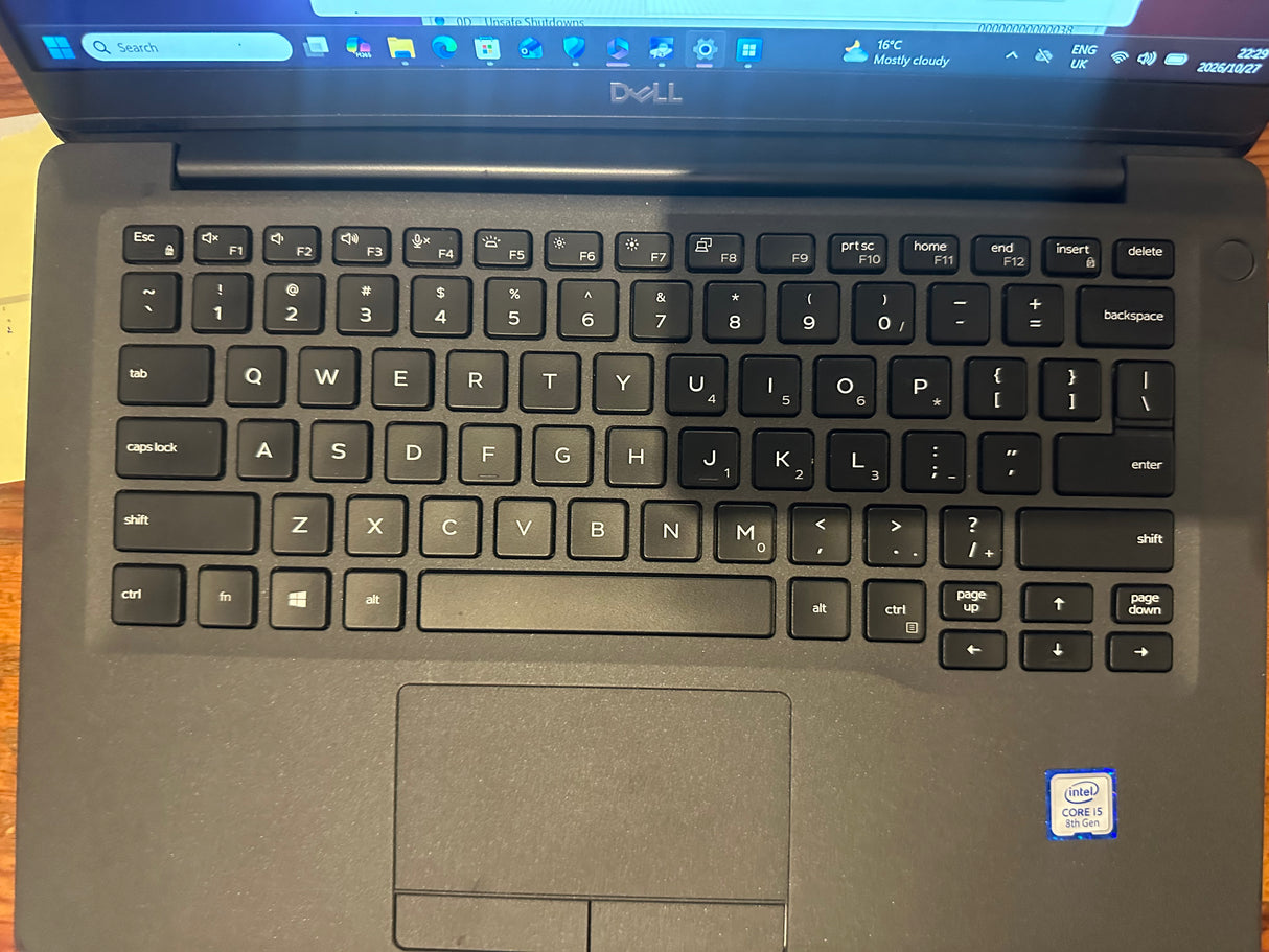 Dell Latitude 7400 Touch Screen 14" - Intel Core i5 8th Gen, 8GB RAM, 512GB SSD, Windows 11, Microsoft Office 2024 & Teams Installed Refurbished