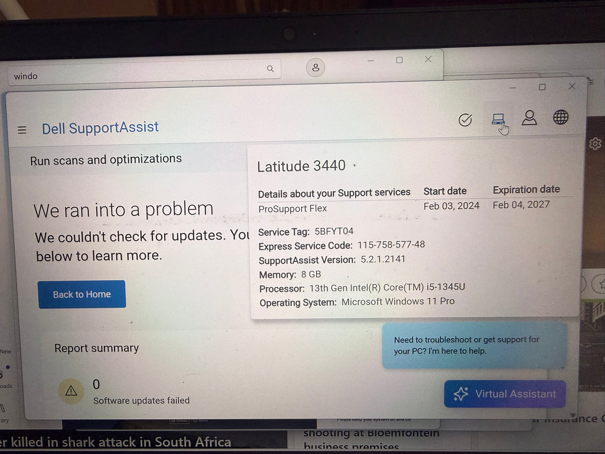 Dell Latitude 3440 (i5-13th Generation) Intel® Core™ i5-1345U, 8GB DDR4 Ram, 512GB SSD, Windows 11 Pro, Microsoft Office 2024 & Teams, Refurbished Grade D Few Scratches Check Pictures | Dell Warranty expire 04/02/2027 | Warranty 6 Months