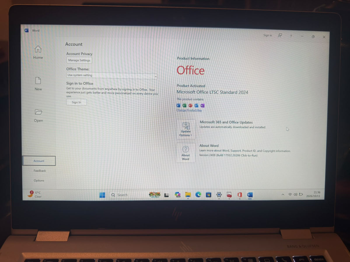 HP Elitebook X360 1030 G2 13.3" Touch Screen Laptop - Intel Core i5 7th Gen, 16GB ONBOARD RAM, 256GB SSD Win 11 Pro, Microsoft Office 2021, Refurbished