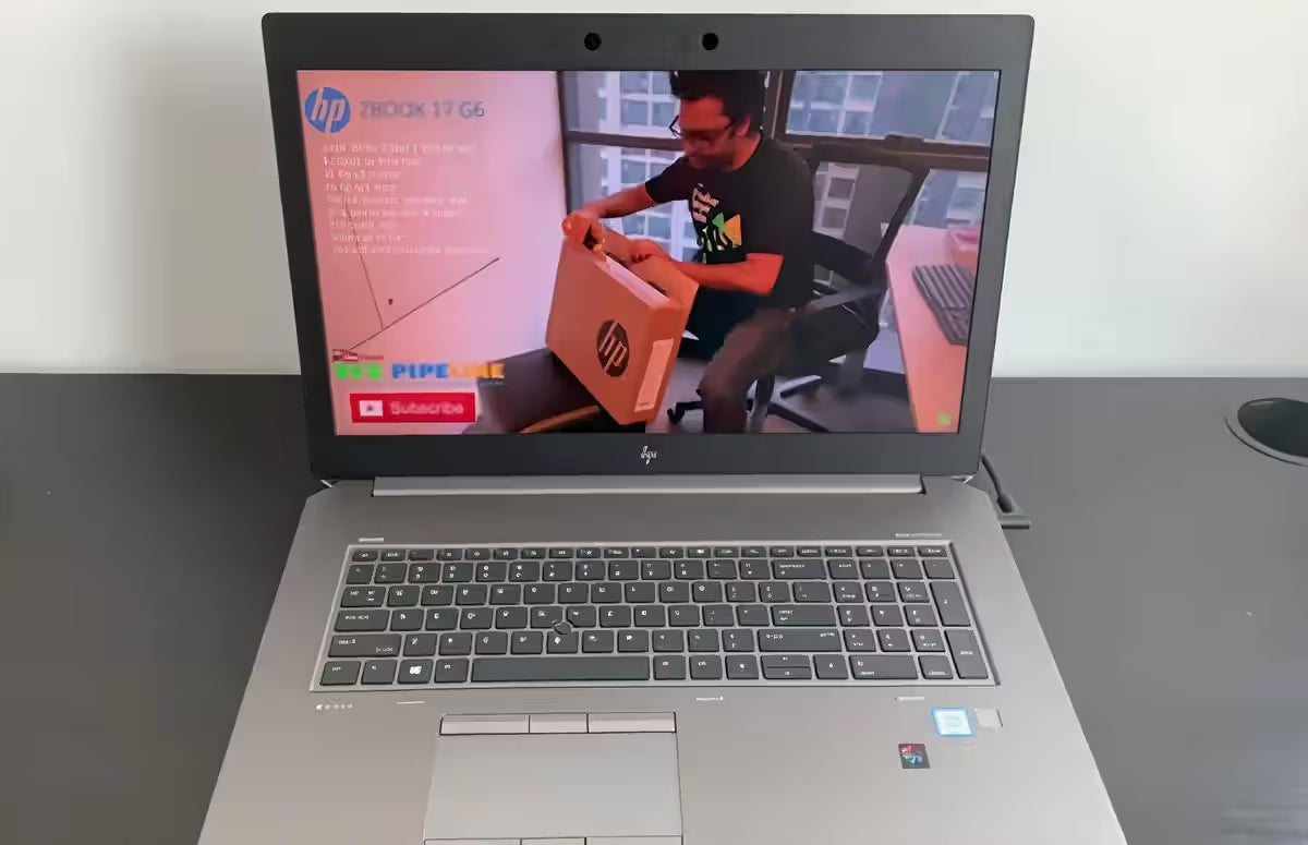 HP ZBook 15 G5 Mobile Workstation (i7-8th Gen) | Intel Core i7-8850H | 16GB DDR4 RAM | 512GB NVMe SSD | NVIDIA Quadro T2000 4GB | 15.6" FHD IPS | Windows 11 Pro | Microsoft Office & Teams, Refurbished