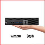 Dell Optiplex 3040 Micro Pc | Intel Core i5-6500T 6th Gen | 8GB DDR4 RAM | 256GB SSD | Intel HD 530 | HDMI + DisplayPort | Windows 11 Pro | Microsoft Office 2021 & Teams