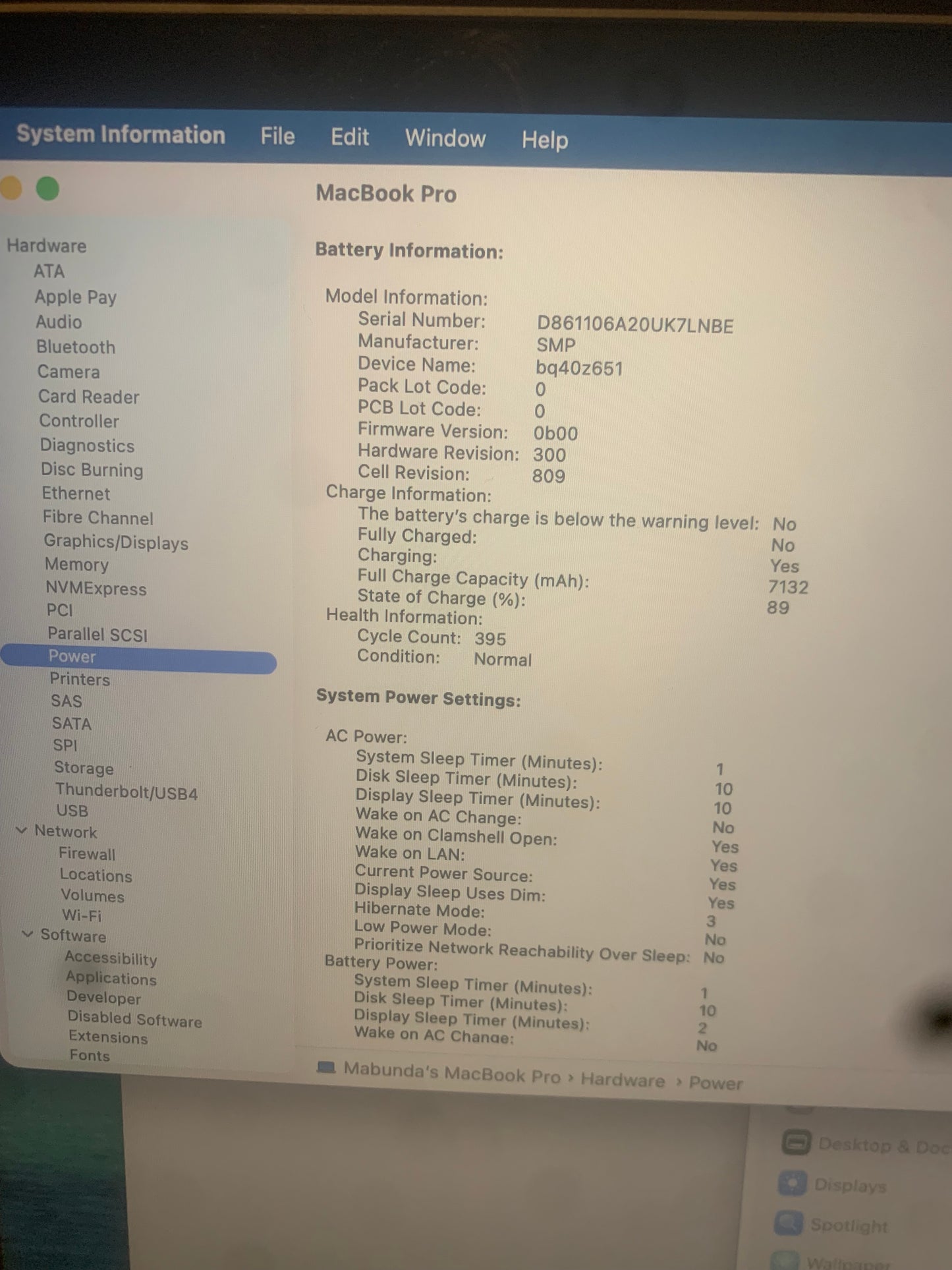 MacBook Pro i9 9th Gen