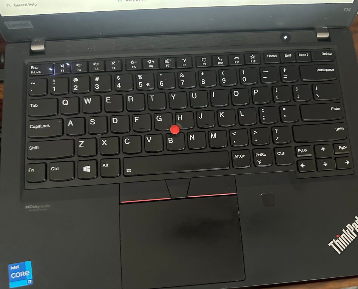 Lenovo ThinkPad T14 Gen 2 14" Slim Intel Core i7-1165G7 @ 2.800GHz 11th Gen, 8GB RAM, 256GB SSD, Windows 11 Pro, Microsoft Office 2024 & Teams |Refurbished Grade C 12 Months Warranty and Remote Support