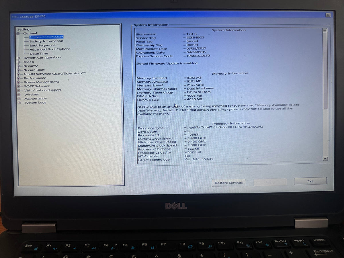 REFURBISHED - DELL LATITUDE E5470 | Intel Core i5-6200U | 8GB DDR4 RAM | 128GB SSD | 14.0" UHD Display | Windows 11 Pro | Microsoft Office 2024 & Teams | Grade C Refurbished | Warranty: 6 Months