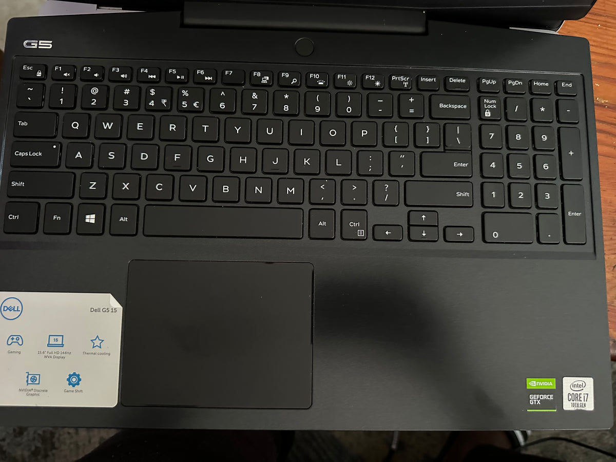 Dell Gaming Laptop G5 15 5500 (i7-10750H @ 2.60GHz)| Intel Core i7 10th Gen | 32GB DDR4 RAM | 512GB SSD | NVIDIA GTX 1660 Ti | 15.6" FHD | Windows 11 Pro | Microsoft Office & Teams