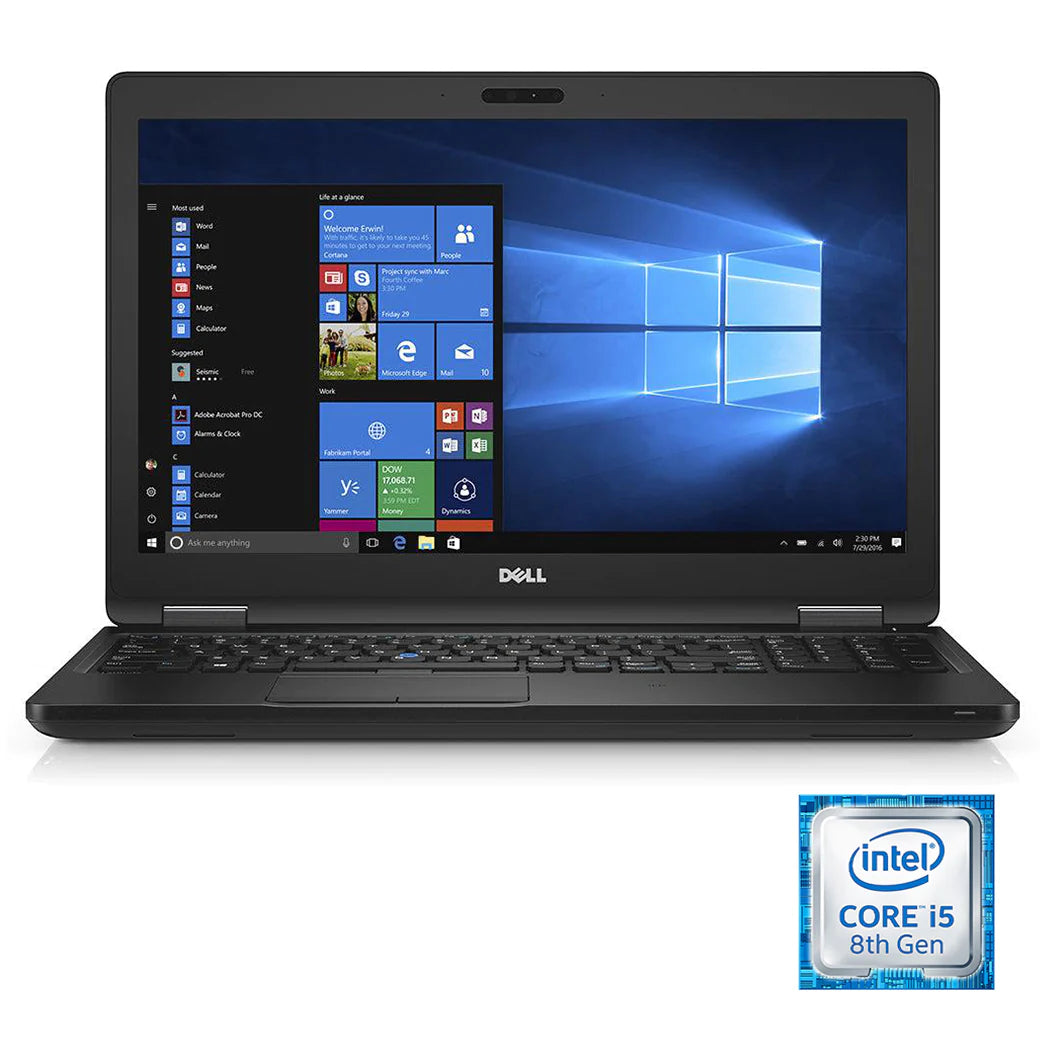 REFURBISHED - DELL LATITUDE 5590 - I5 8250U - 8GB DDR4 - 512GB SSD - TOUCH SCREEN - 15.6INCH - LAPTOP - B-GRADE