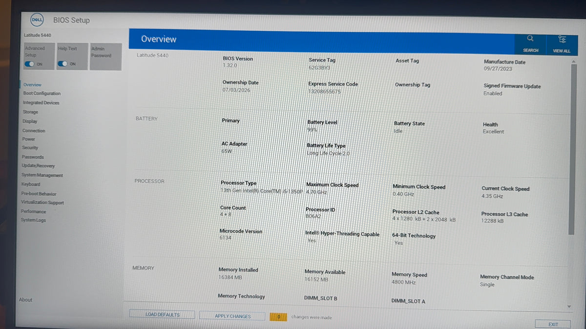 Brand New Dell Latitude 5440 (i5 13th Gen)Intel® Core™ i5-1350P |16GB DDR5 Ram |256GB NVMe SSD | Windows 11 Pro | Microsoft Office 2024 & Teams | 12 Months Warranty [Service Tag: 62G3BY3]