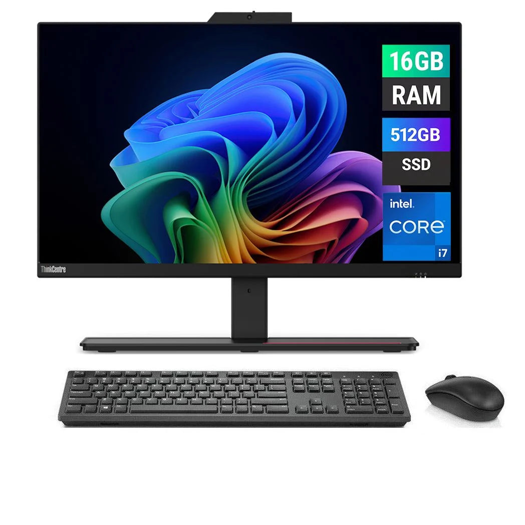 LENOVO THINKCENTRE M90a -10TH Generation Intel Core i7-10700, 8GB DDR4 RAM, 1TB Hard Drive Disk, Windows 11 Pro, Microsoft Office 2024 | Refurbished.
