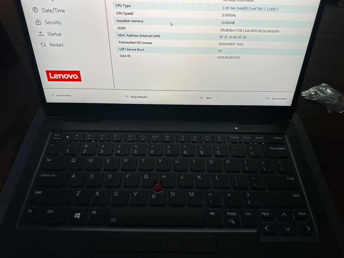 Lenovo ThinkPad X1 Yoga Gen 6 11th Gen Intel Core i7-1185G7, 16GB RAM, 256GB NVMe SSD, Touch Screen Win 11 Pro, Microsoft Office & Teams, Refurbished