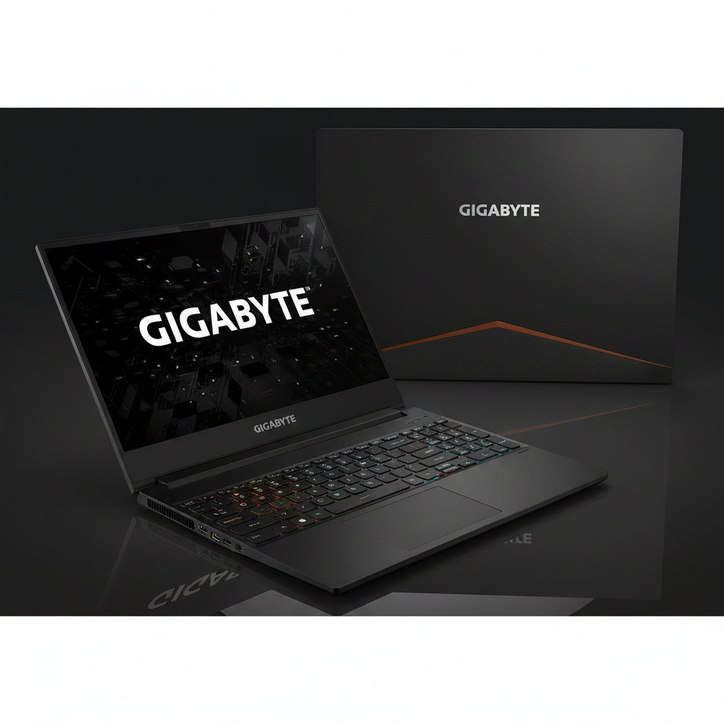 Gigabyte AERO RGB Gaming Laptop Intel Core i7-8750H, 32GB RAM, 512GB SSD, RGB Backlit Keyboard, NVIDIA GeForce GTX 1070 DDR5 8GB with Max-Q design Windows 11 Pro Microsoft Office 2024 and Teams