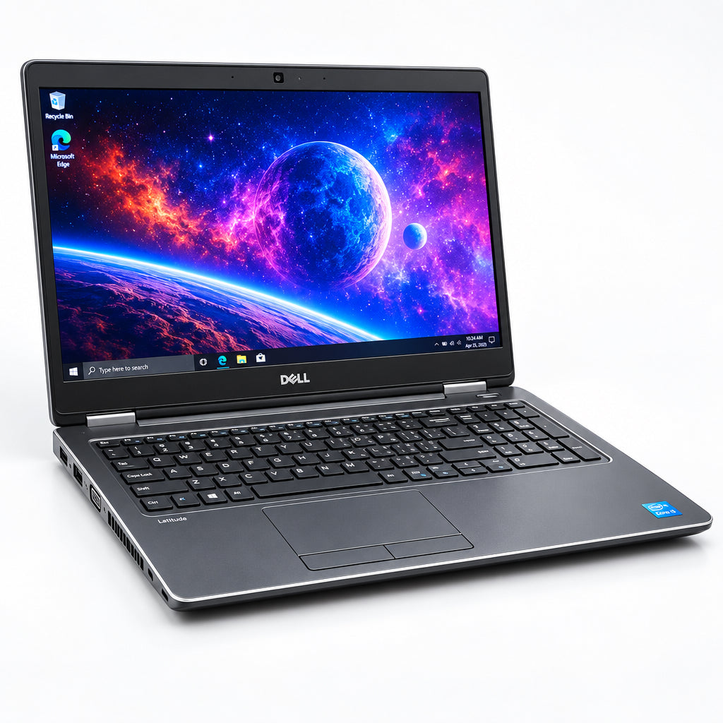 Dell Precision 7720 AutoCaD Laptop - Intel Core i7-7820HQ 7th Gen, 16GB RAM, 128GB SSD + 1TB HDD, NVIDIA Quadro M1200 4GB DDR5 Graphics Windows 11 Pro Microsoft Office 2021 & Teams, Refurbished