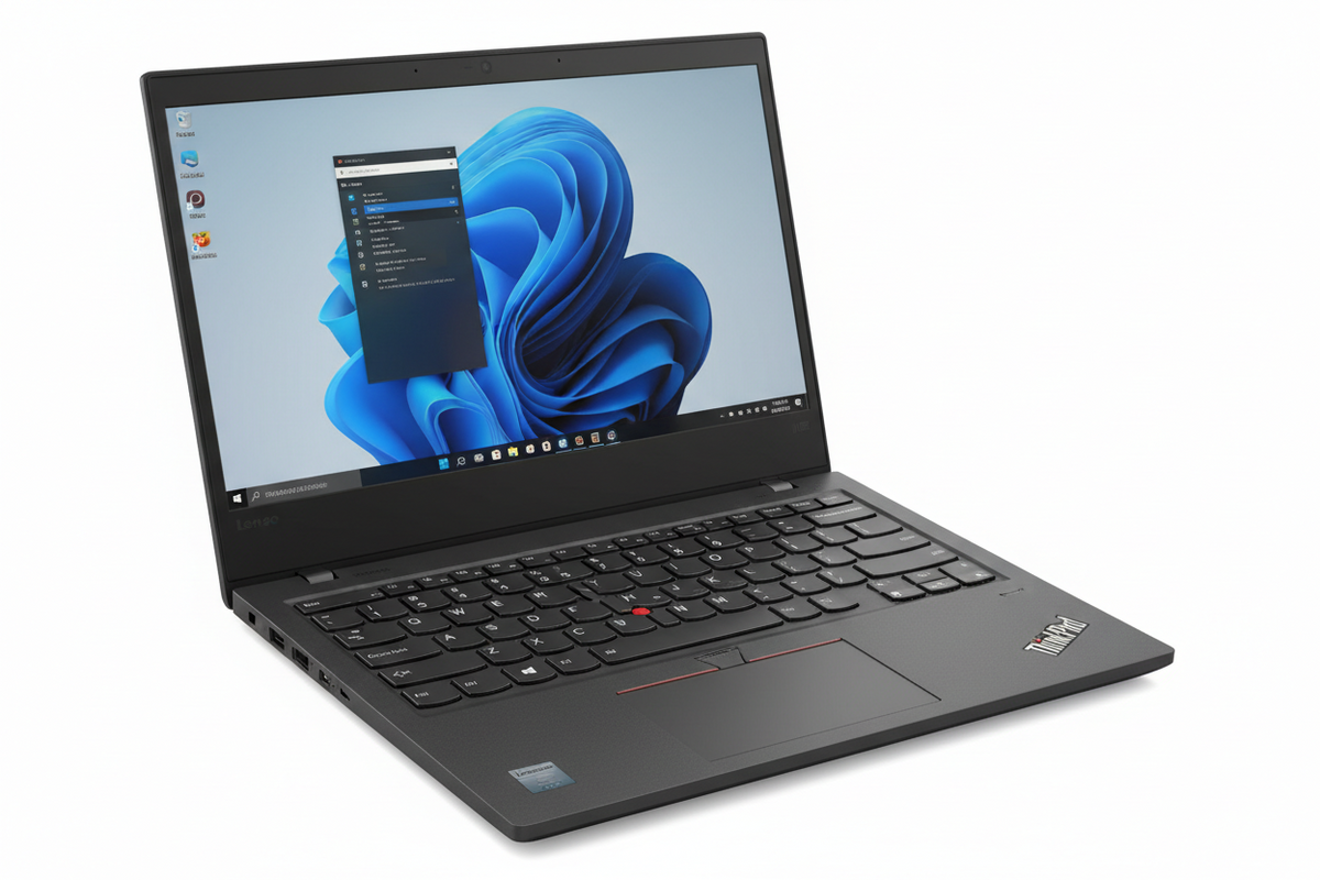 Lenovo ThinkPad T490 14" Slim Laptop - Intel Core i7 8th Gen, 8GB RAM, 256GB SSD, Windows 11 Pro, Microsoft Office 2024 & Teams, Refurbished