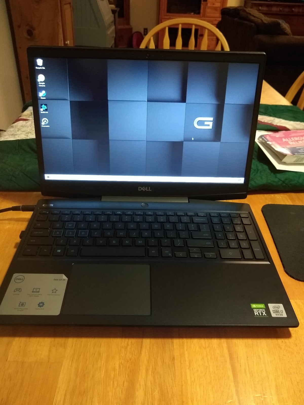 Dell Gaming Laptop G5 15 5500 (i7-10750H @ 2.60GHz)| Intel Core i7 10th Gen | 32GB DDR4 RAM | 512GB SSD | NVIDIA GTX 1660 Ti | 15.6" FHD | Windows 11 Pro | Microsoft Office & Teams